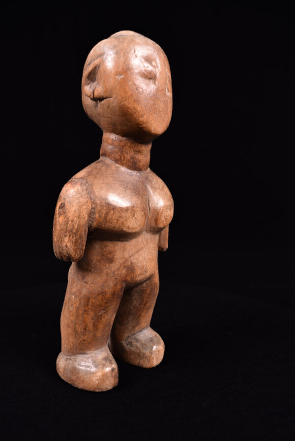 Venavi figure - Wood - Ewe - Togo - Including Book