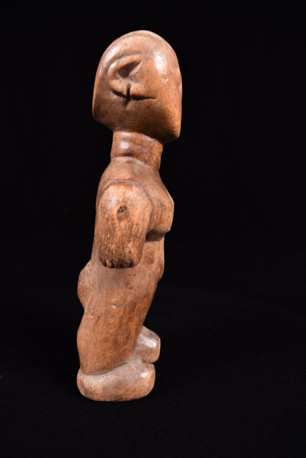 Venavi figure - Wood - Ewe - Togo - Including Book
