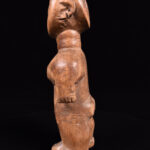 Venavi figure - Wood - Ewe - Togo - Including Book
