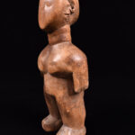 Venavi figure - Wood - Ewe - Togo - Including Book