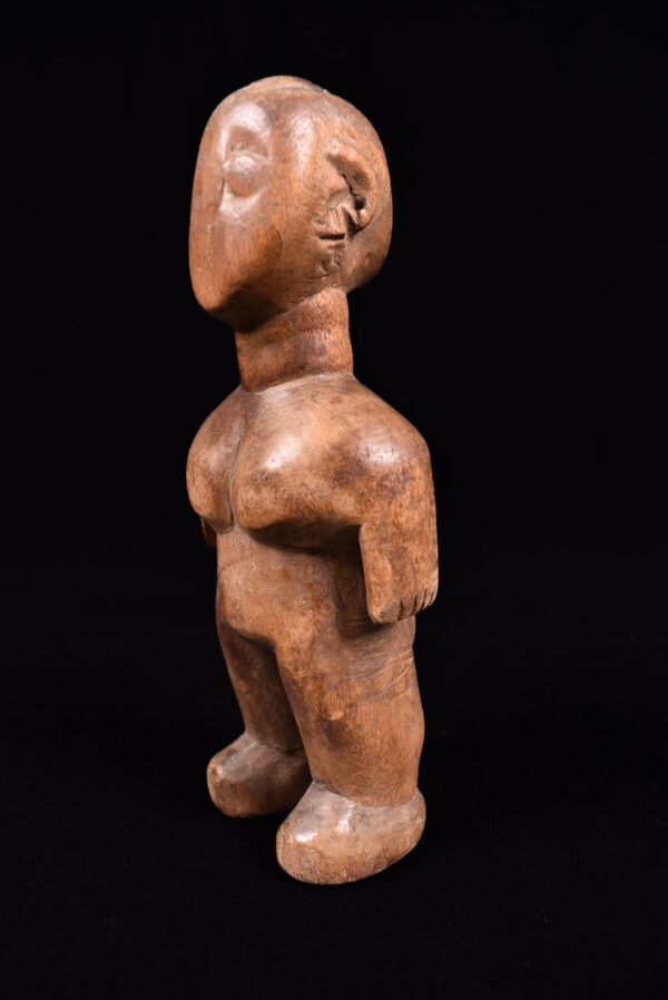 Venavi figure - Wood - Ewe - Togo - Including Book