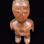 Venavi figure - Wood - Ewe - Togo - Including Book