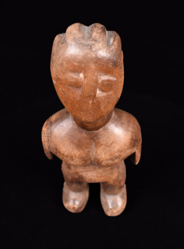 Venavi figure - Wood - Ewe - Togo - Including Book