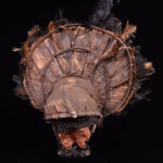 Chihongo Mask - Feathers, Wood - Chokwe - DR Congo