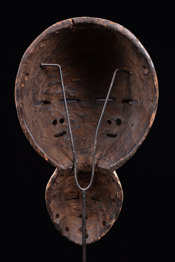 Triple face mask - Lengola - Wood - Congo