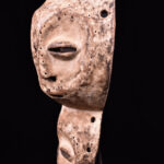 Triple face mask - Lengola - Wood - Congo