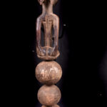 Rattle - Wood - Luba - DR Congo