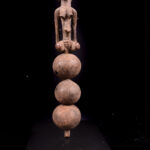 Rattle - Wood - Luba - DR Congo