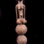 Rattle - Wood - Luba - DR Congo