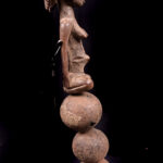 Rattle - Wood - Luba - DR Congo
