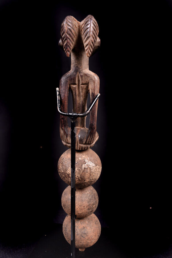 Rattle - Wood - Luba - DR Congo