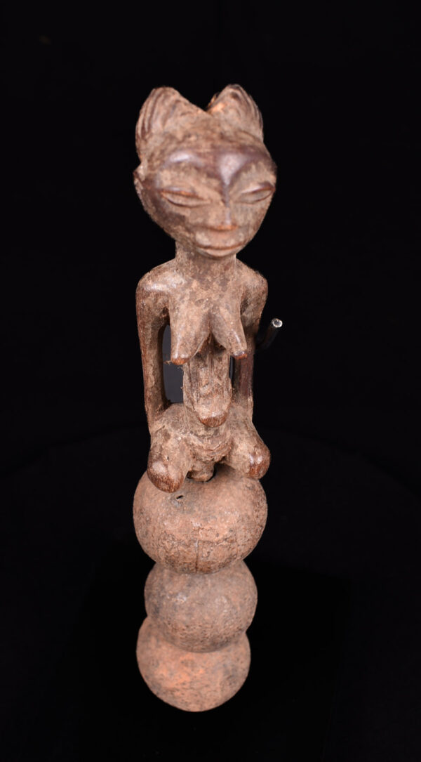 Rattle - Wood - Luba - DR Congo
