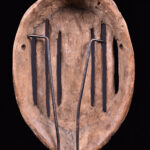 Yela Mask - Wood - Mbole - DR Congo