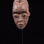Circumcision Mask - Wood - Lulua - Congo DRC