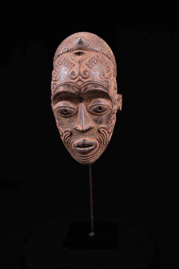 Circumcision Mask - Wood - Lulua - Congo DRC
