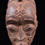 Circumcision Mask - Wood - Lulua - Congo DRC