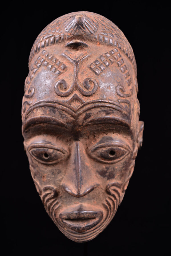 Circumcision Mask - Wood - Lulua - Congo DRC