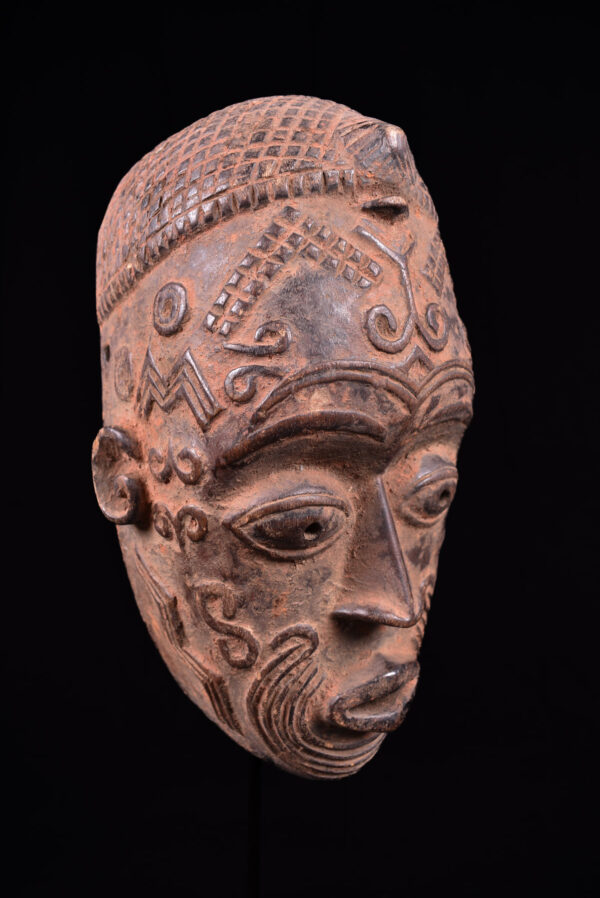 Circumcision Mask - Wood - Lulua - Congo DRC