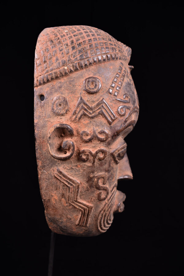 Circumcision Mask - Wood - Lulua - Congo DRC