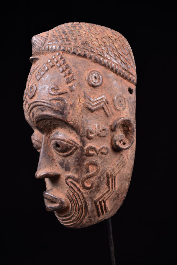 Circumcision Mask - Wood - Lulua - Congo DRC