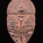 Circumcision Mask - Wood - Lulua - Congo DRC