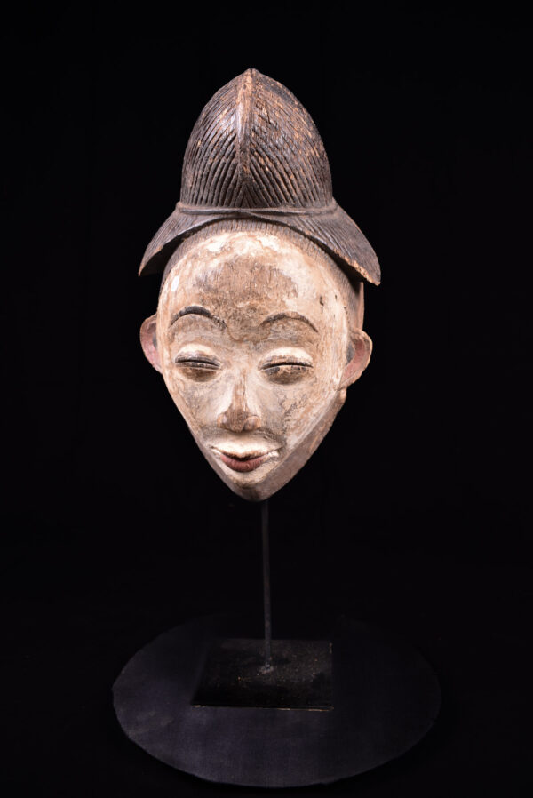 Initiation mask - Wood - Punu - Gabon