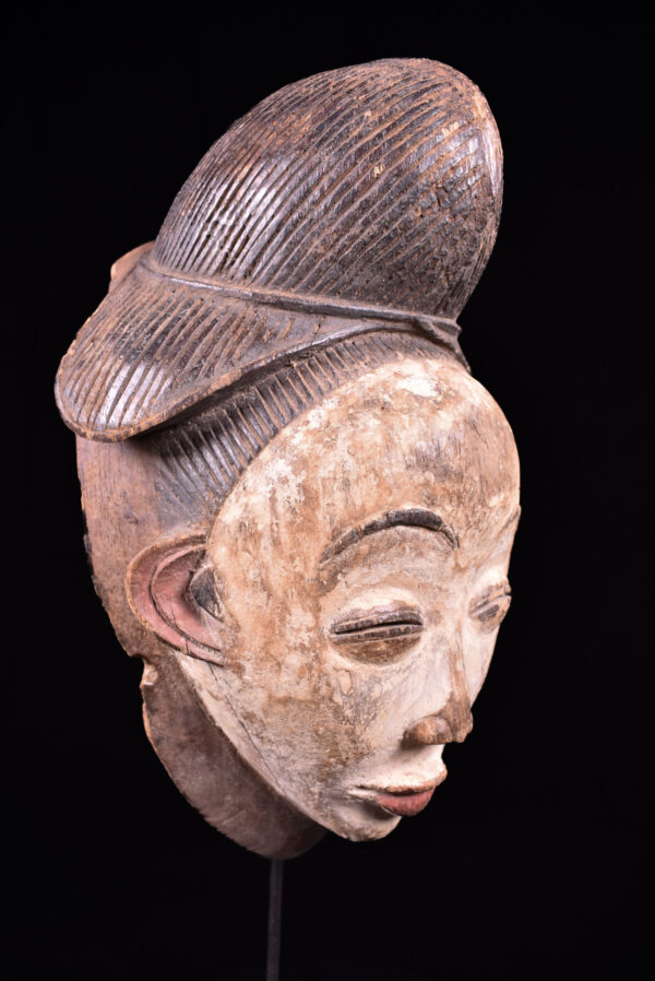 Initiation mask - Wood - Punu - Gabon