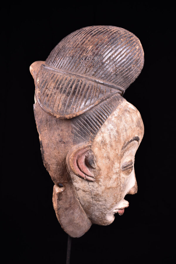 Initiation mask - Wood - Punu - Gabon