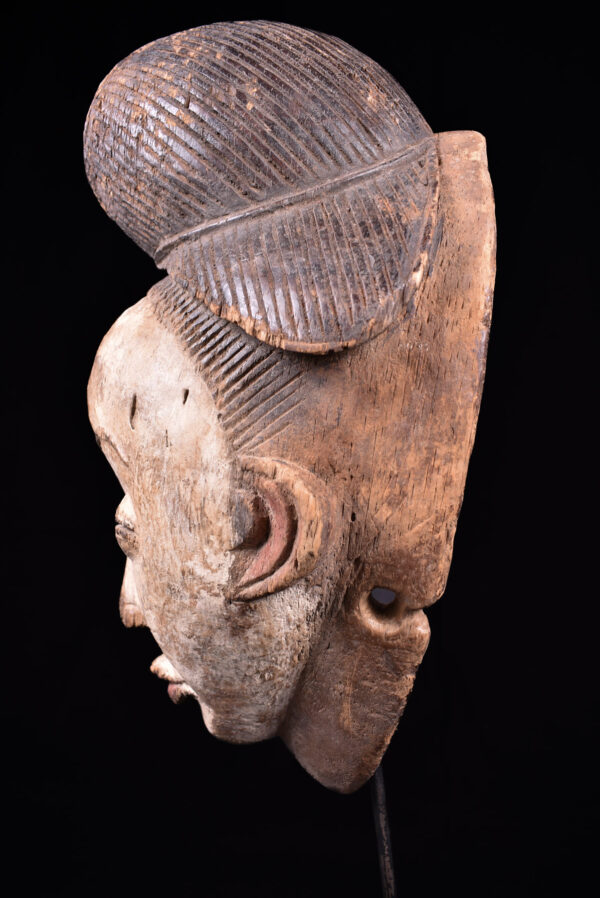 Initiation mask - Wood - Punu - Gabon