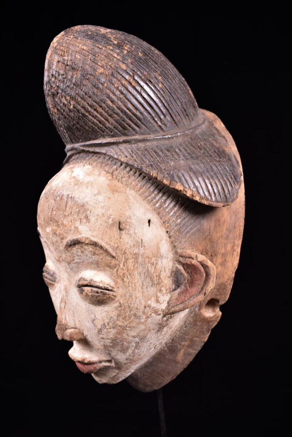 Initiation mask - Wood - Punu - Gabon