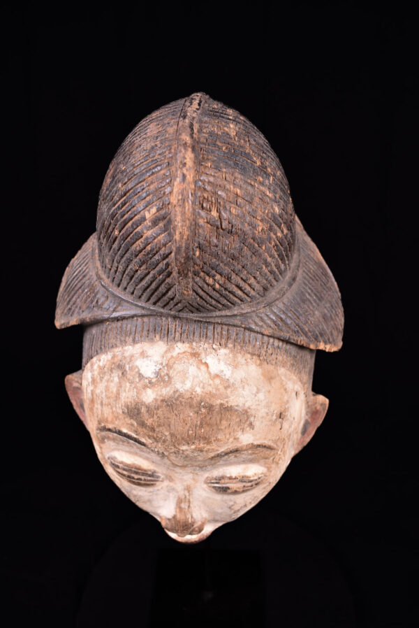 Initiation mask - Wood - Punu - Gabon