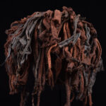Mwana Pwo Mask - Wood, Rope - Chokwe - DR Congo