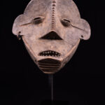 Initiation mask - Wood - Ngbaka - DR Congo