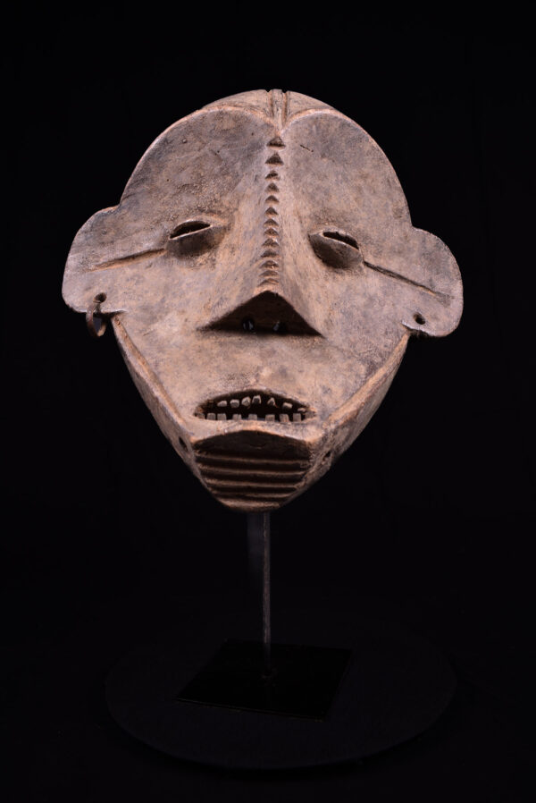 Initiation mask - Wood - Ngbaka - DR Congo