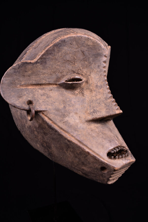 Initiation mask - Wood - Ngbaka - DR Congo