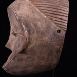 Initiation mask - Wood - Ngbaka - DR Congo