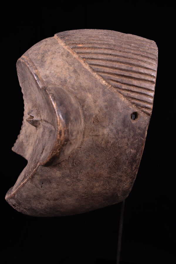 Initiation mask - Wood - Ngbaka - DR Congo