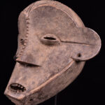 Initiation mask - Wood - Ngbaka - DR Congo