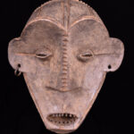 Initiation mask - Wood - Ngbaka - DR Congo