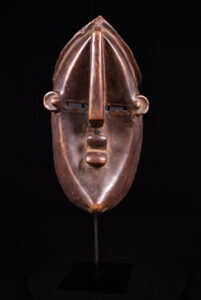 Initiation mask - Wood - Lwalwa - Congo