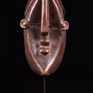 Initiation mask - Wood - Lwalwa - Congo