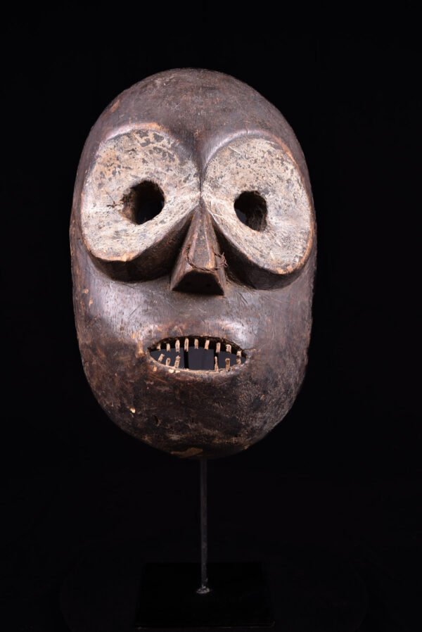 Initiation Mask - Wood - Ngombe - DR Congo