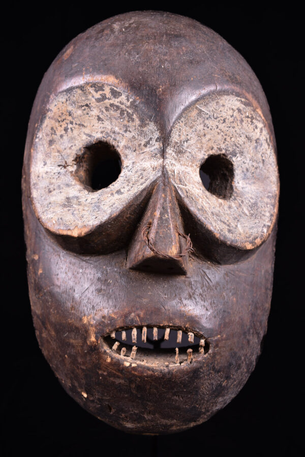 Initiation Mask - Wood - Ngombe - DR Congo