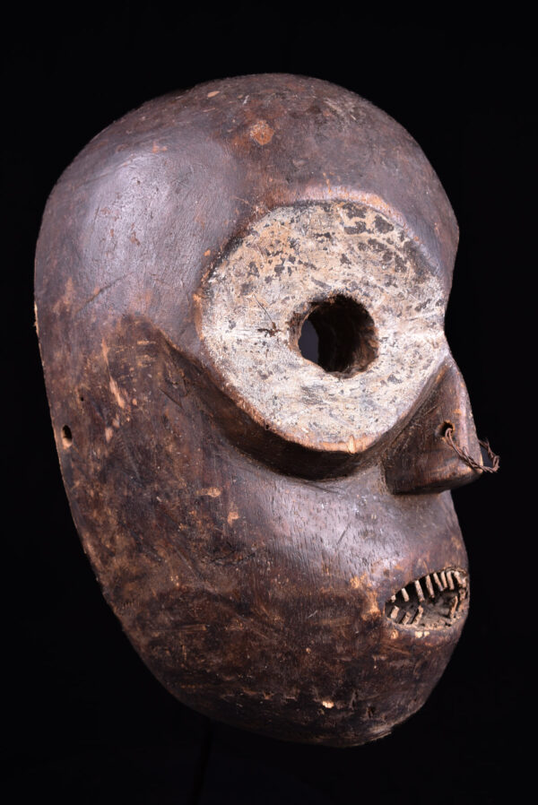 Initiation Mask - Wood - Ngombe - DR Congo
