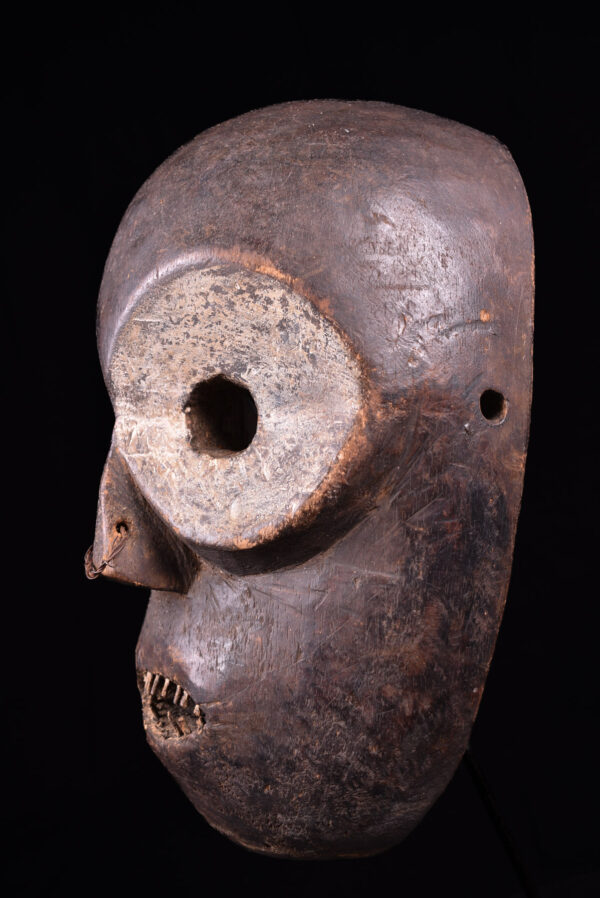Initiation Mask - Wood - Ngombe - DR Congo