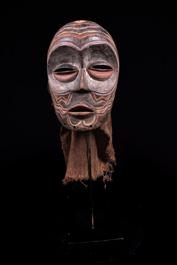 Circumcision Mask - Wood - Lulua - Congo DRC