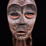 Circumcision Mask - Wood - Lulua - Congo DRC