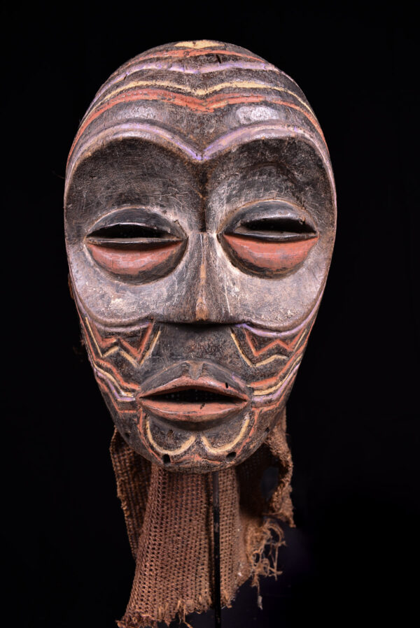 Circumcision Mask - Wood - Lulua - Congo DRC