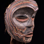 Circumcision Mask - Wood - Lulua - Congo DRC