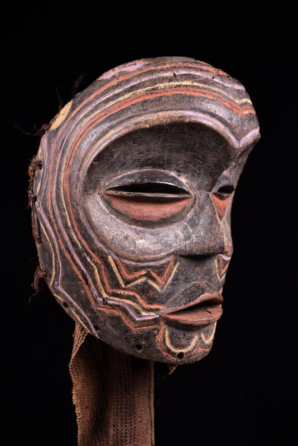 Circumcision Mask - Wood - Lulua - Congo DRC